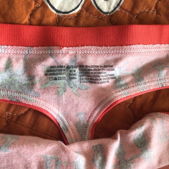 Aerie Cotton Thong Underwear - Picture 4 of 4